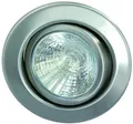 Rutec R55110 Einbaustrahler Schwenkbar ohne Sprengring (Wechselbar) für MR16, 1-50W, edelstahl