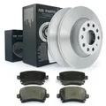 Bremsscheiben Bremsbeläge hinten 282 für Audi A3 8P1 8P7 8PA für PR-Nr. 1KZ 1KJ