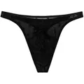 Hom String G-String Dark (1-St) mit Spitze schwarz L