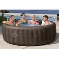 Bestway® LAY-Z-SPA® Energiespar-Whirlpool Bali AirJetTM mit App-Steuerung + integrierter UltraFitTM -Pumpeneinheit, für 7 Personen Ø 216 x 71... - Bunt