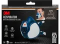 3M Atemschutzmaske 4255+, Schutzklasse A2P3, integrierte Filter, Packung mit 1 Stück