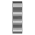 Leco Wand zur Lamellenpergola "DELUXE", anthrazit, 123 x 236 cm (B x H)