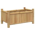 vidaXL Pflanzkübel, Hochbeet für Garten Balkon Terrasse, Pflanzkasten Blumenkasten Erhöhtes Design, Blumenkübel Pflanzbeet Gemüsebeet, Bambus