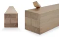 Leimholzbalken - Eiche gehobelt - 80 x 80 x 550 mm