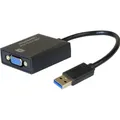 Exertis Connect USB 3.0 Grafikkarten VGA Adapter Fügen Sie Ihrem Computer schnell eine Grafikkarte hinzu (VGA, 23 cm) (304901)