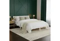 Homestyle4u Massivholzbett 90x200 120x200 140x200 160x200 180x200 Doppelbett Kopfteil Lattenrost (Set, mit Lattenrost, Weiß), 140x200, modern, stabil