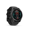 Garmin Fenix E, Schwarz/Schiefergrau 47 mm AMOLED