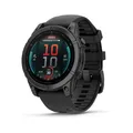 GARMIN fenix E 47 mm Smartwatch schwarz, schiefergrau