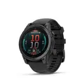 GARMIN fenix E Smartwatch 47 mm schwarz, schiefergrau