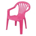 Kindersessel, pink Vollkunststoff, Monoblock, stapelbar Gartenstuhl Terrasse neu