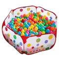 Bällebad Bällepool mit Aufbewahrungstasche für Kinder, Haustiere 100CM Bälle ...