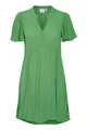ICHI IHMARRAKECH SO DR11 Damen Freizeitkleid Kleid 100% Viskose Minikleid mit Flügelärmeln V-Ausschnitt Regular-Fit, Größe:S, Farbe:Greenbriar (166127)