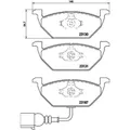 BREMBO Bremsbelagsatz Scheibenbremse vorne für VW Golf V 1.4 16V 1.6 Audi A3