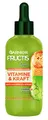 Garnier Kräftigendes Haarserum für dünnes und brüchiges Haar, Haarkur gegen Haarverlust, Mit Vitamin C und Blutorange, Fructis Vitamine & Kraft, 125 ml