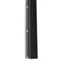 Jardinion Abdeckprofil für Noppenfolie, PVC Abschlussleiste 1m Abdeckleiste für Grundmauerschutz, einfache Montage, effektiver Schutz