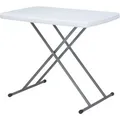 KARAT Klapptisch Nara Platzsparend Höhenverstellbar Wetterfest 75,5 x 49 cm