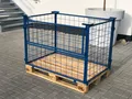 Systafex® Aufbewahrungsbox Faltbarer Gitterboxaufsatz 120x80x80 cm – Stapelbar & Robust