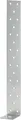 Vormann Beton-Flachstahlanker sendzimir verzinkt 300 x 40 x 40 mm  Holzverbinder