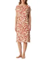 Schiesser Damen Nachthemd Kurzarm, 100 cm lang Modal Jersey - Selected Premium