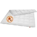 Anti-Milben Bettdecke, warme Winterdecke, 135x200 cm, Steppbett, Allergikerbettdecken, sleepling - Weiß