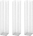 vidaXL Gabionen-Set 3-tlg. Verzinkter Draht 25×25×150 cm