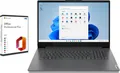 Lenovo V17 Laptop 17,3 Zoll FullHD Intel U300 5-Kern 4,4GHz 8GB RAM 1TB SSD Intel UHD Office Windows 11 Pro