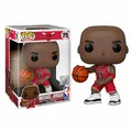 FUNKO POP  75 NBA Bulls Michael Jordan Red Jersey 25cm
