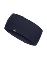 DANISH ENDURANCE Merino Stirnband, Funktionales Bandana, Sport Haarband, Elastisches Schweißband, für Damen & Herren, Dunkles Marineblau, S/M