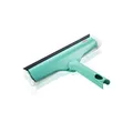 Leifheit Fensterwischer 3in1 türkis, 33 cm, Fensterreiniger, Abzieher,Einwischer