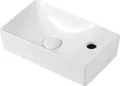 Design Waschtisch Gästebad Kleines Washbecken Handwaschbecken Hahnloch Rechts