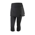 Wilson Damen Hosenrock, CAPRI SKORT IV, Polyester/Spandex, Schwarz, Größe XS, WRA791901XS