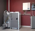 Pelletkessel Scheitholzkessel Kombikessel DEFRO KOMFORT Ekopell 19kW.