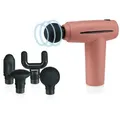 SILVERCREST® PERSONAL CARE Personal Care Mini-Massage-Gun »SMMG 3.7 B2 /SOMMG 3.7 B2«, 7,4 V (Dunkelrot) - B-Ware neuwertig