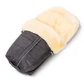 Fellhof Kinderwagen-Fellsack Fußsack Aspen graphit-melange TOP