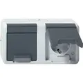 GIRA 078130 - CEE 7/3 - CEE 7/4 - Grau - 250 V - 16 A