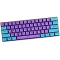 Keycaps,61 Keycaps Backlight PBT Tastenkappe für Ducky / GH60 / RK61 / ALT61 Keyboard Keys (Keyboard