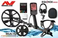Metalldetektor Minelab Equinox 900 mit Funkkopfhörer und 2 Suchspulen