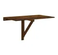 vidaXL Klapptisch Wand-Klapptisch Räuchereiche 100x60x56 cm Holzwerkstoff (1-St)