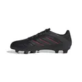 Adidas Unisex COPA Pure III Club FG/MG Football Boots, core Black/Carbon/Lucid red, 44 EU