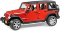 bruder 02525 - Jeep Wrangler Unlimited Rubicon - 1:16 Geländewagen Fahrzeug Auto