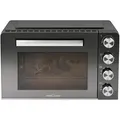 ProfiCook® Minibackofen 30L | Umluft + Ober-/Unterhitze | Mini Backofen mit Drehspieß und Pizzastein | Minibackofen mit Umluft | 1500W | PC MBG 1277