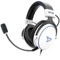 Pixminds HP-52 Over Ear Headset kabelgebunden Stereo Weiß Lautstärkeregelung Gaming