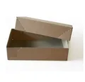 Nestler Versandkarton 20 Faltkartons braun 31x22x16cm mit abnehmbaren Deckel