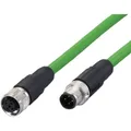 ifm Electronic E12424 Verbindungsleitung Stecker, gerade, Buchse, gerade 20 m Polzahl Sensoren: 4, 4 1 St.