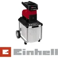 Einhell - Elektro-leisehäcksler Gc-rs 60 Cb (2.800 Watt, Schneidwalze, Große Trichteröffnung, Drehrichtungsumschalter, Transparente Fangbox, Integrierter Sicherheitsschalter)