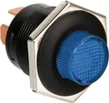 Taster mit LED - 12/24V - Blau