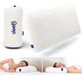 SLEEPI Nackenstützkissen Comfort, Füllung: Viscoschaum (Memory Foam), Rückenschläfer, Seitenschläfer, Bauchschläfer, Set, Optimale Druckentlastung & Nackenunterstützung - Orthopädisches Kissen