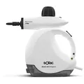 Solac LV1350 Steam Jet Detergenic Dampfreiniger, 1200W, 3 bar, 30g/min, Reinigungsmitteltank, bereit 3min, Tank 175ml, 3m Kabel, 6 Zubehörteile