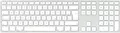 Matias Kabellos Tastatur Deutsch QWERTZ Mac Silber (FK418DCS-DE)