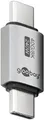 goobay USB-C Adapter 240W 40 Gbit Verlängerung gerade USB4 (Stecker auf Stecker) / USB 4.0 Adpter 8K@60 Hz, abwärtskompatibel USB 3.1, USB 2.0/74448